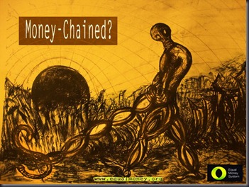 Money Chained - Equal Money for all - Marlen Vargas del Razo